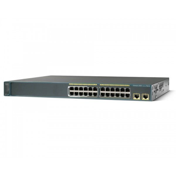 WS-C2960-24LT-L Cisco Catalyst 2960 Series 24 Port...